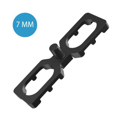 100 Stück 7mm Abstandhalter, Abstandshalter, Distanzhalter für Terrassendielen NEU !!