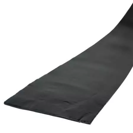 10.000 x 75 x 0,6 mm selbstklebendes Holzschutz Entkoppelungsband Band Abdeckband Butyl, Terrassenpads, Terrassenbau Rollen Streifen Terrasse, Schwarz