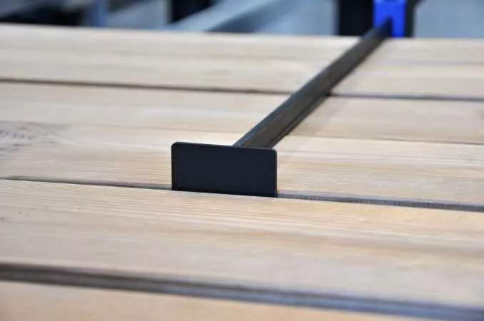 Terrassenzwinge – Montagezwinge - Zwinge für den Terrassenbau – Spannkraft: 150 kg – Spannweite: 970 mm
