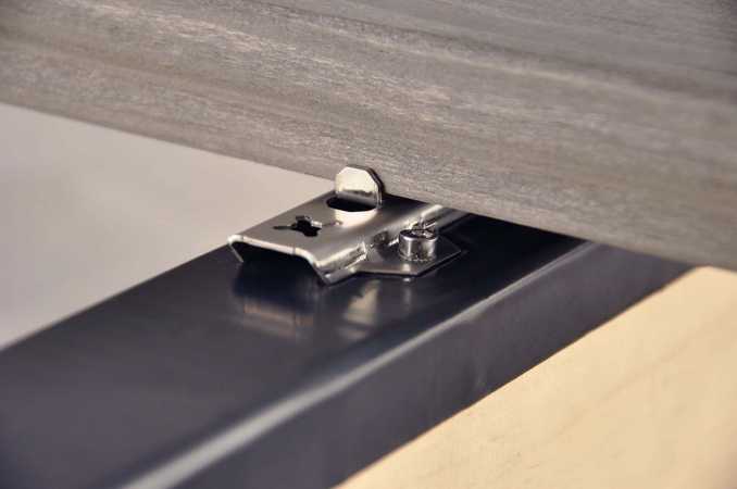 DILA Terrassenverbinder Edelstahl A2 – unsichtbare Holzterrassen-Befestigung inkl. Schrauben + HELPO Montagehilfe pro 200 Stück